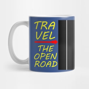 Traveling The Open Road Mug